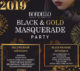 Black & Gold Masquerade Party
